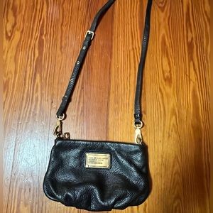Marc by Marc Jacobs Percy Leather Crossbody Bag - Black